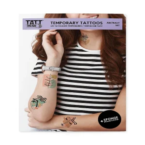 Oriental Trading Temporary Tattoos*Abstract Tattoo Set