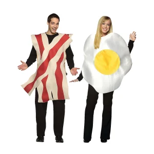 Adult Bacon & Egg Couples Costume<Oriental Trading Discount