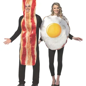 Adult Bacon And Egg Couple Costumes<Oriental Trading Fashion