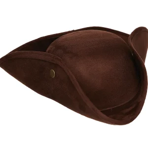 Adult Faux Suede Tricorn Hat<Oriental Trading Cheap