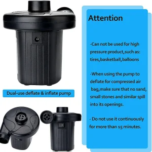 Agptek Electric Air Pump For Inflatables Air Mattresses<Oriental Trading Discount