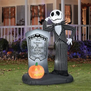 Airblown Jack Skellington Tomb<Oriental Trading Online