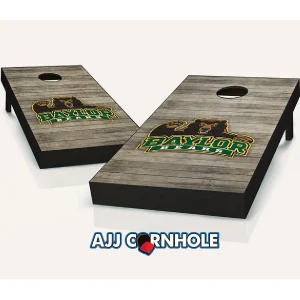 Oriental Trading Games*Ajjcornhole Baylor Bears Distressedtheme Cornhole Set With Bags - 8 X 24 X 48 In.