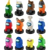 Oriental Trading Character Toys*Among Us Stampers 12Pk Crewmate Party Favor Cake Toppers Figure Set Pmi International