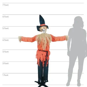 6' Animated Standing Scarecrow<Oriental Trading Best Sale