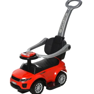 Aosom 3 In 1 Toddler Push Car W/Music Lights And Secure Bar 1-3Yr Red<Oriental Trading Hot