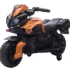 Aosom 6V Kids Motorcycle Dirt Bike Electric Battery Powered Ride On Toy Off Road Street Bike With Rechargeable Battery Pedal Headlights And Training Wheels Orange<Oriental Trading Outlet