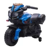 Aosom 6V Kids Motorcycle Electric Ride On W/Training Wheels Blue<Oriental Trading Cheap