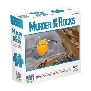 Oriental Trading Puzzles*Areyougame.Com Murder On The Rocks Classic Mystery Jigsaw Puzzle: 1000 Pcs