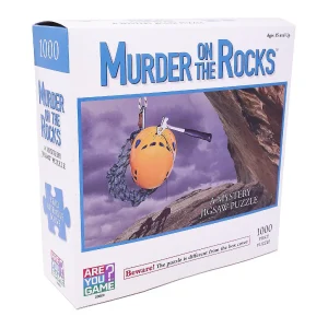 Oriental Trading Puzzles*Areyougame.Com Murder On The Rocks Classic Mystery Jigsaw Puzzle: 1000 Pcs