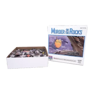 Oriental Trading Puzzles*Areyougame.Com Murder On The Rocks Classic Mystery Jigsaw Puzzle: 1000 Pcs