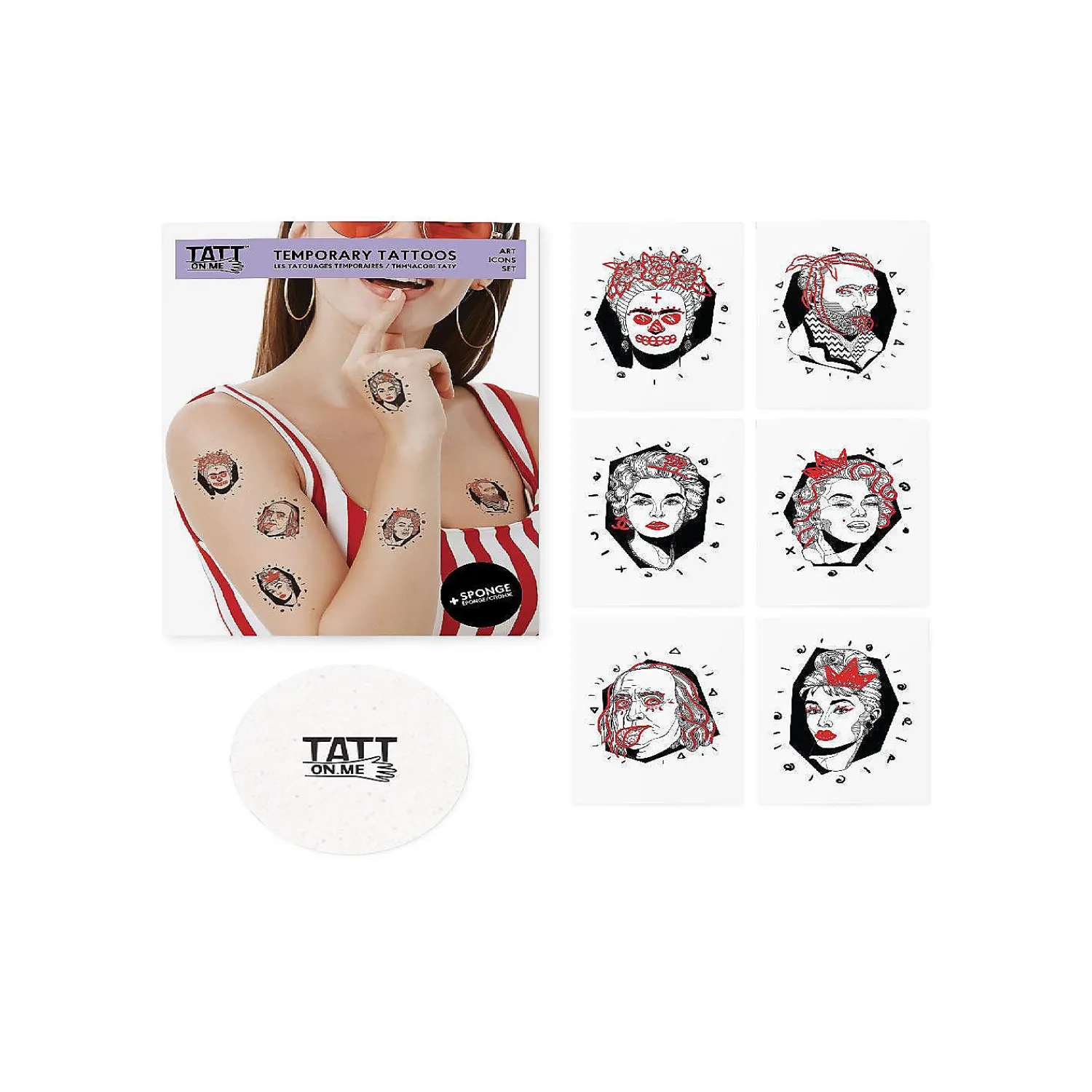 art_icons_tattoo_set_0.webp Oriental Trading Temporary Tattoos*Art Icons Tattoo Set