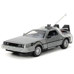 Oriental Trading Toy Cars*Back To The Future Time Machine Light-Up 1:24 Die Cast Vehicle