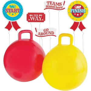 Backyard Carnival Hopper Relay Game<Oriental Trading Store