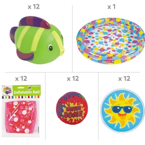 Backyard Pool Boredom Buster Kit - 34 Pc.<Oriental Trading Flash Sale