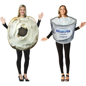 Bagel & Cream Cheese Couples Costume<Oriental Trading Best Sale