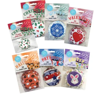 Bake Cup Holidays Assorted Set<Oriental Trading Outlet
