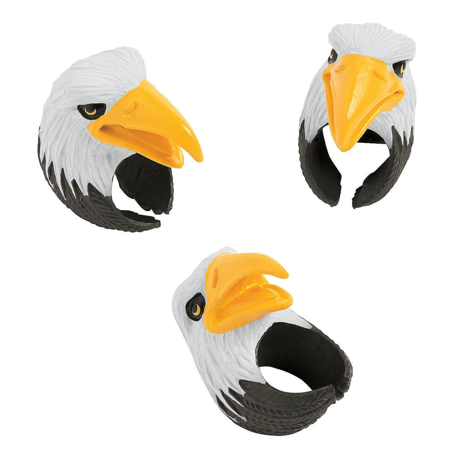 bald_eagle_finger_puppet__0.webp Oriental Trading Rings*Bald Eagle Finger Puppet Rings - 12 Pc.