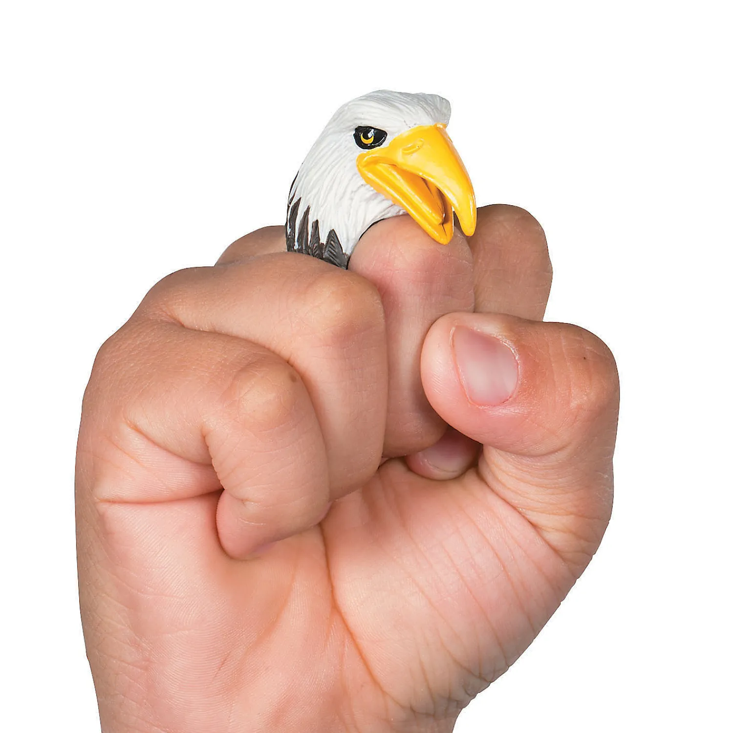 bald_eagle_finger_puppet__2.webp Oriental Trading Rings*Bald Eagle Finger Puppet Rings - 12 Pc.