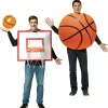 Basketball & Hoop Couples Costume<Oriental Trading Best