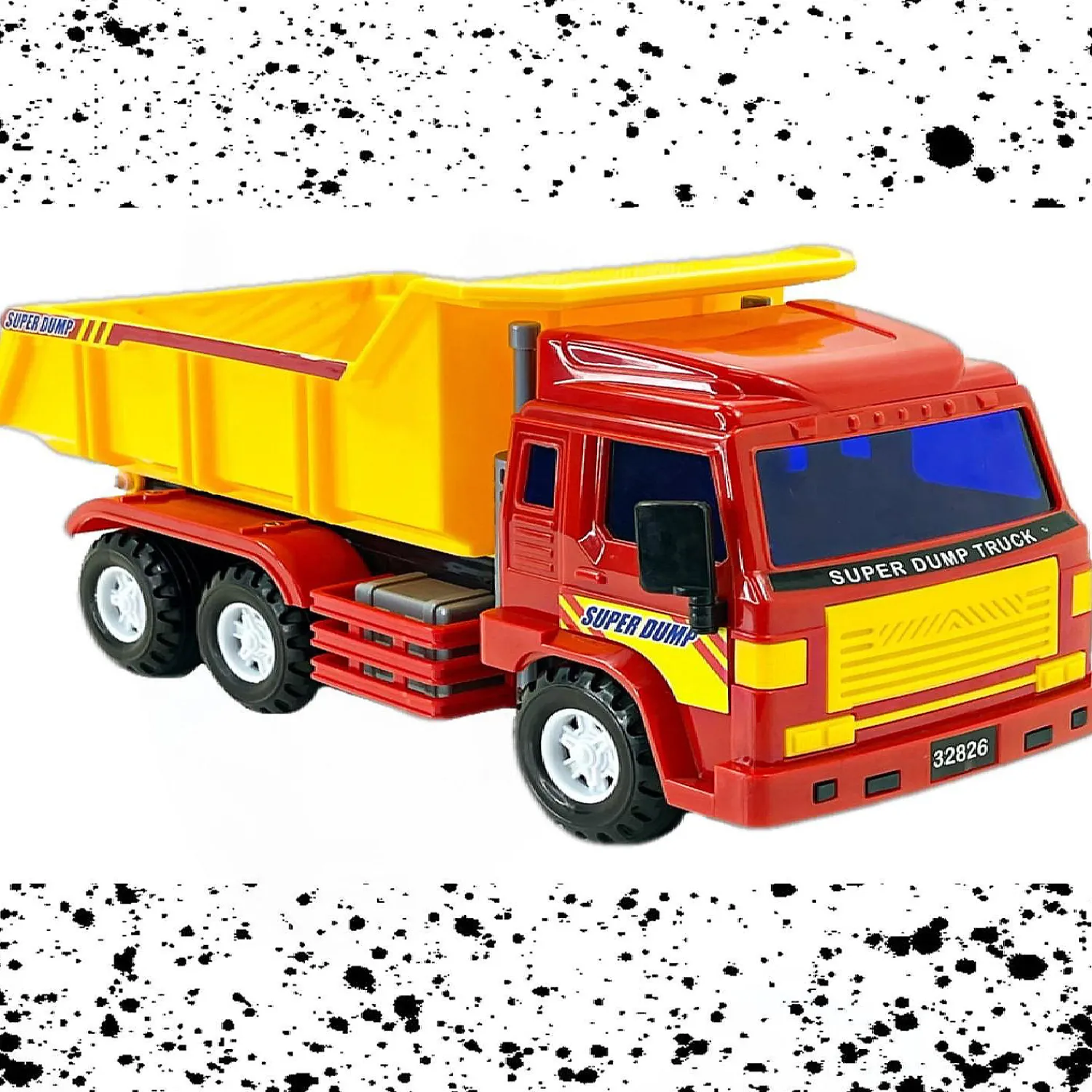 big_daddy_trucks__excavat_0.webp Oriental Trading Toy Cars*Big Daddy Trucks & Excavators - Light Weight Dump Truck