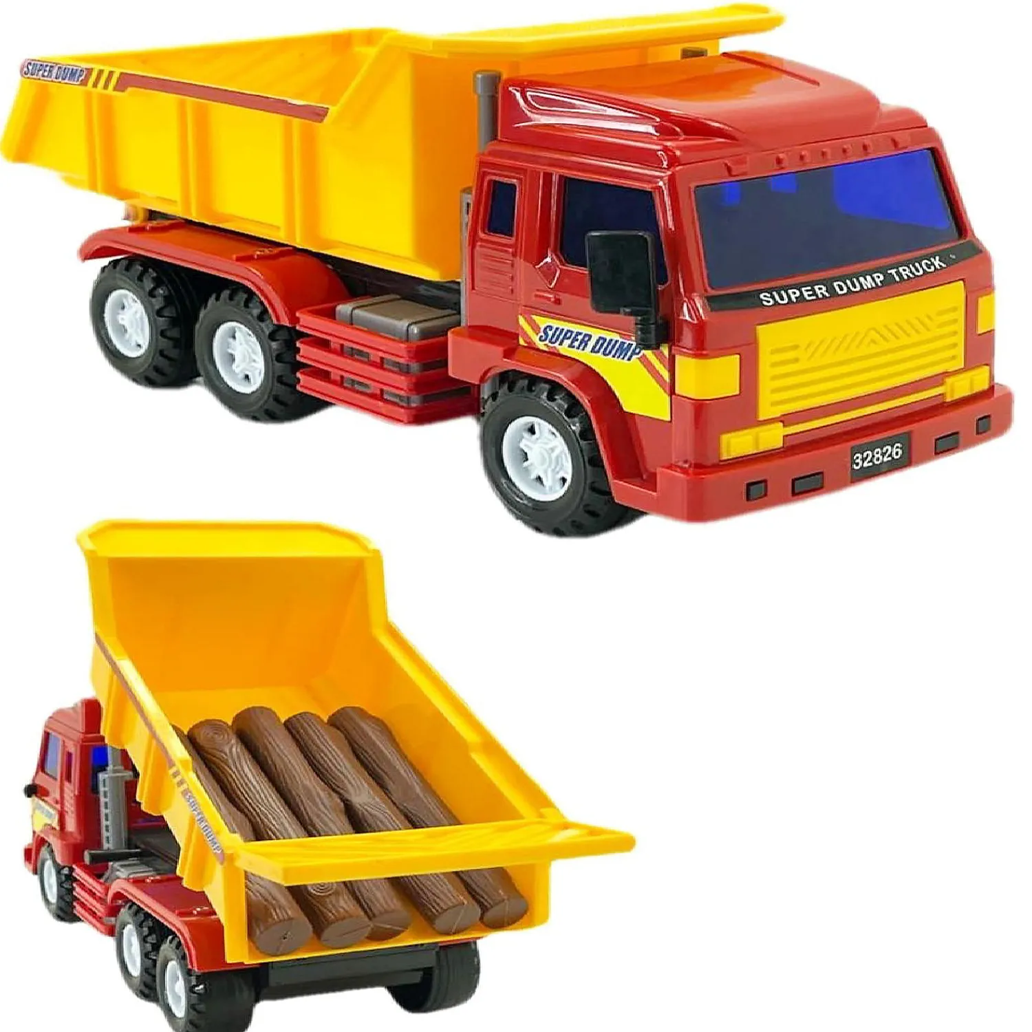 big_daddy_trucks__excavat_1.webp Oriental Trading Toy Cars*Big Daddy Trucks & Excavators - Light Weight Dump Truck