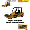 Oriental Trading Toy Cars*Big-Daddy Light Duty Work Trucks Series Road Roller Compactor,