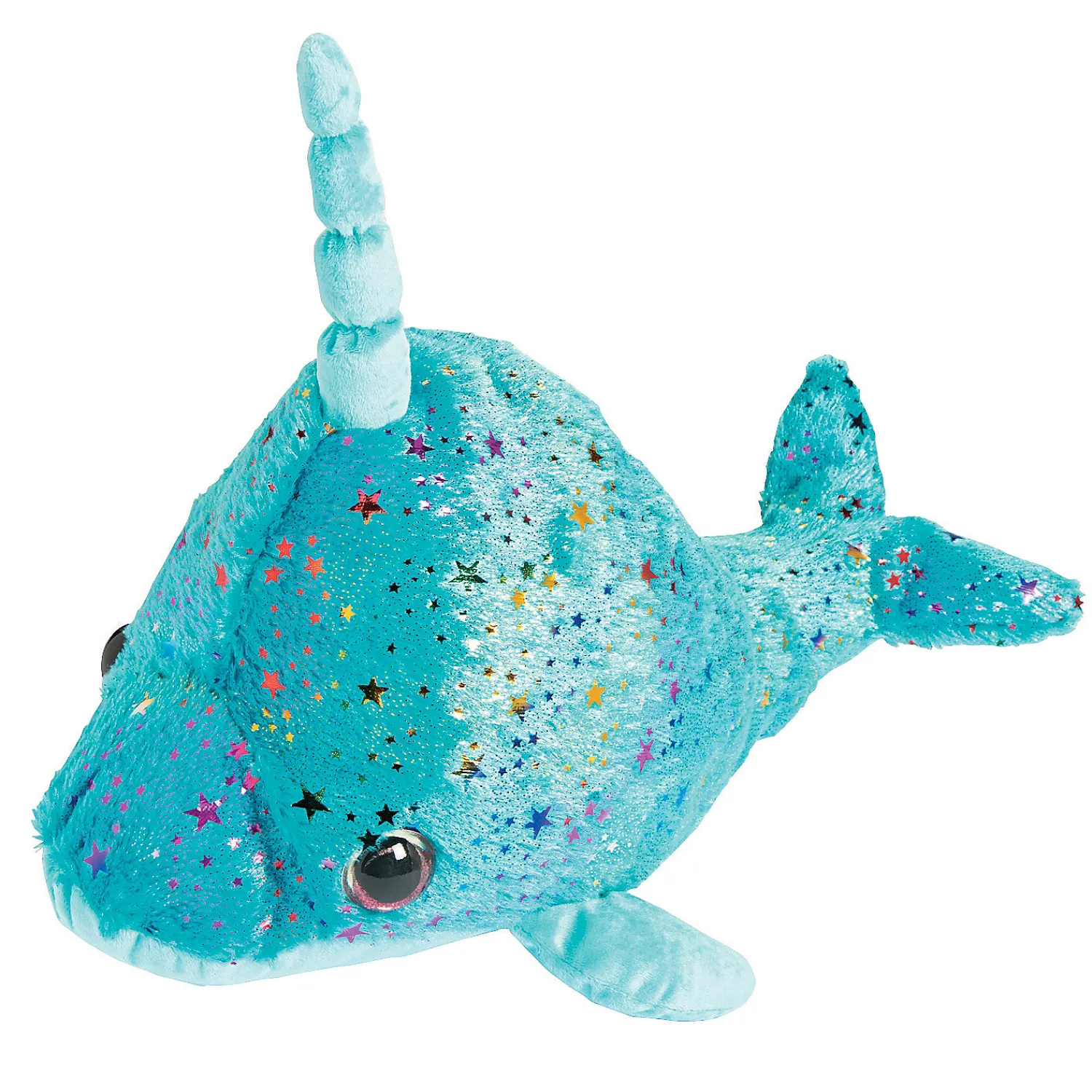 blue_stuffed_narwhal_0.webp Oriental Trading Stuffed Animals & Plush Toys*20" Blue Stuffed Narwhal