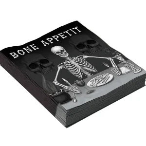 Bone Appetit Luncheon Napkins - 12 Pc.<Oriental Trading Shop