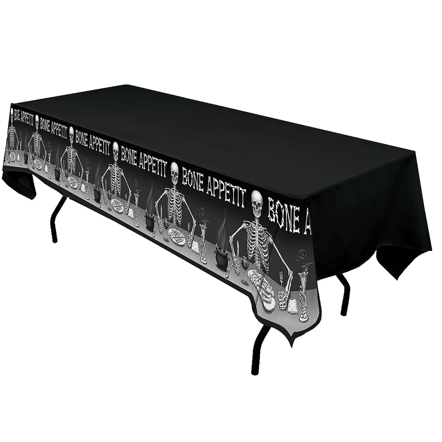 bone_appetit_table_cover_0.webp Bone Appetit Table Cover<Oriental Trading Outlet