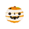 Boo Crew Halloween Party Pumpkin-Shaped Paper Dessert Plates - 8 Ct.<Oriental Trading Outlet