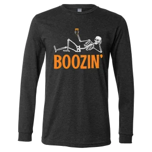 Boozin' Skeleton Adult's T-Shirt<Oriental Trading Fashion