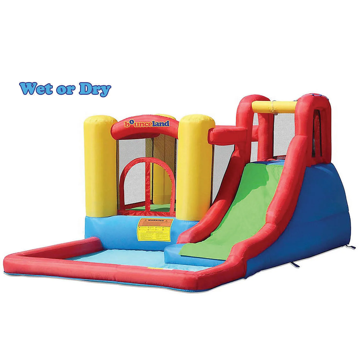 bounceland_jump__splash_a_0.webp Bounceland Jump & Splash Adventure Bounce House With Slide<Oriental Trading Best
