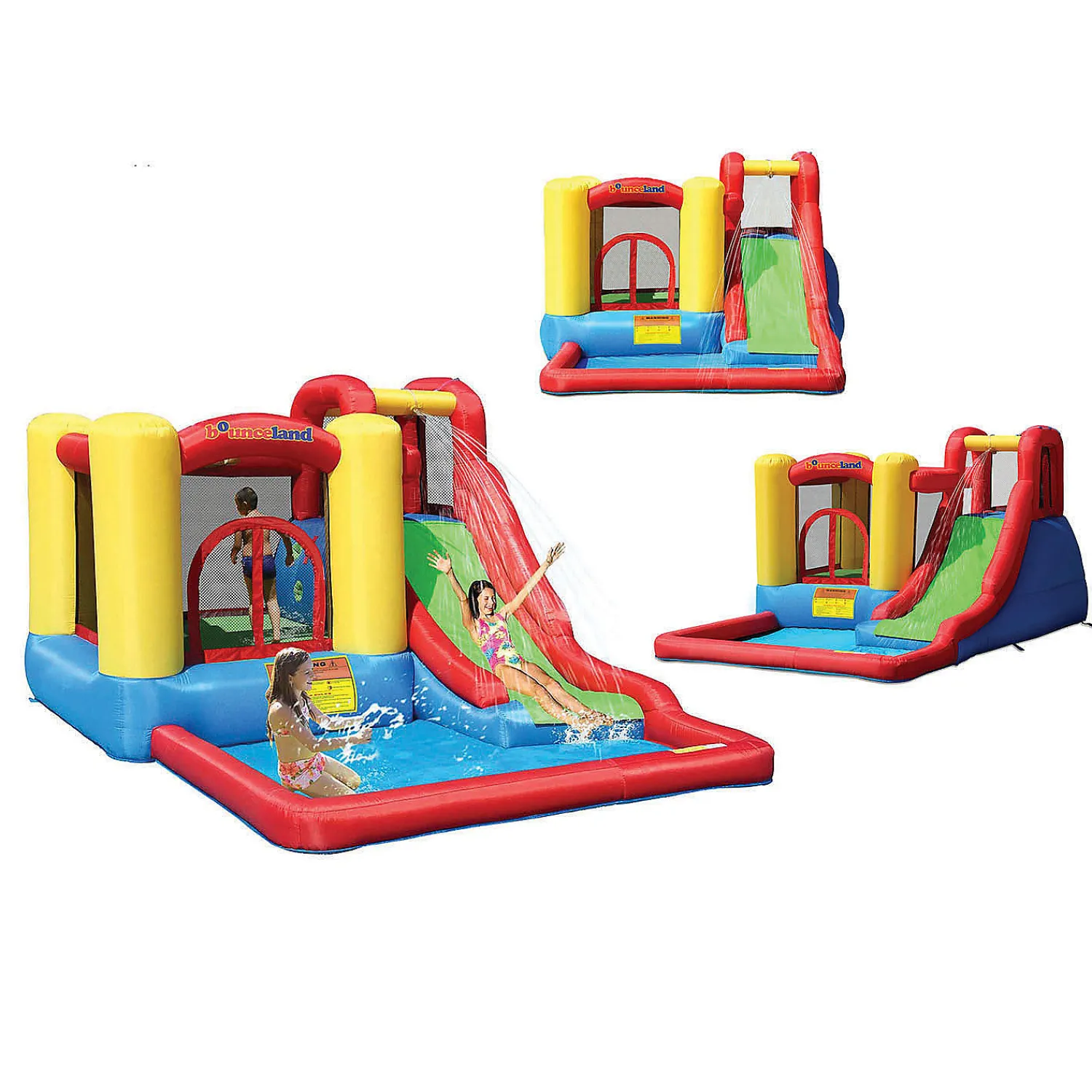 bounceland_jump__splash_a_1.webp Bounceland Jump & Splash Adventure Bounce House With Slide<Oriental Trading Best