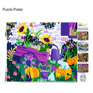 Oriental Trading Puzzles*Brain Tree-Backyard 500 Piece Jigsaw Puzzles For Adults19.5