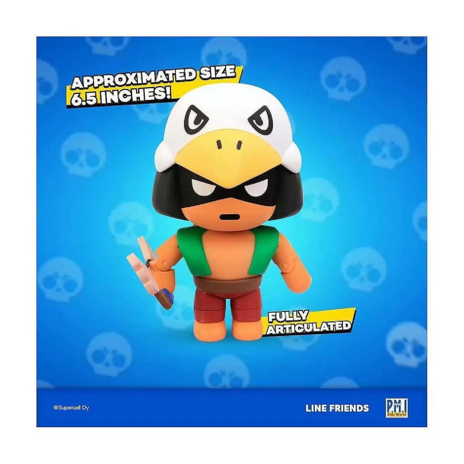 brawl_stars_bo__poco_guit_3.webp Oriental Trading Character Toys*Brawl Stars Bo & Poco Guitar Bow Line Friends Fighter Brawler Figure Set Pmi International