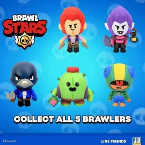 Oriental Trading Character Toys*Brawl Stars Colt Cowboy With Pistols Tough Guy Brawler Action Figure Pmi International