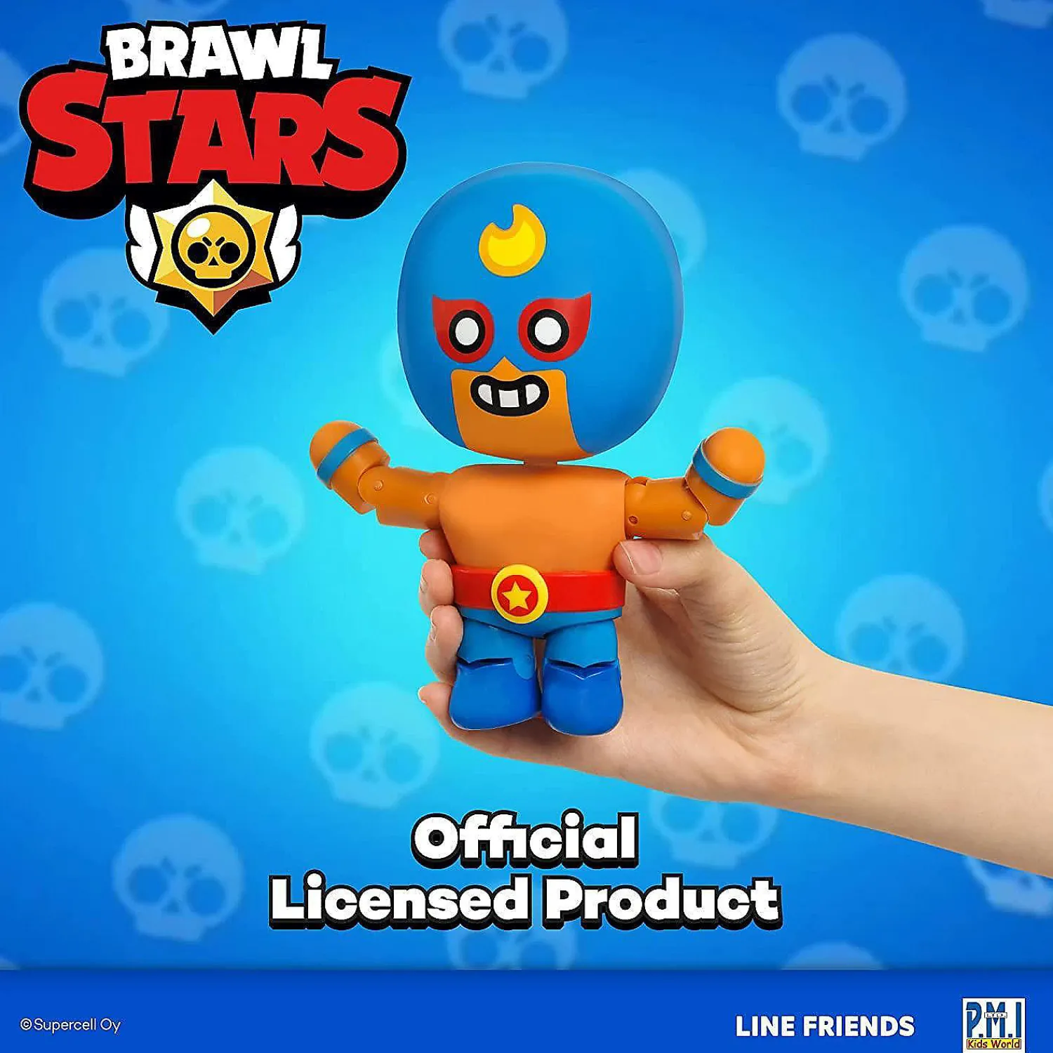 brawl_stars_shelly__el_pr_2.webp Oriental Trading Character Toys*Brawl Stars Shelly & El Primo Blaster Wrestler Brawler Fighter Figure Set Pmi International