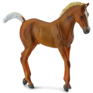 Oriental Trading Play Sets*Breyer Collecta Series Tennessee Walking Horse Foal Chestnut Model Horse