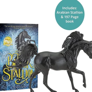 Oriental Trading Character Toys*Breyer The Black Stallion Model Horse And Book Set
