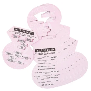 Oriental Trading Games*Bridal Shower Fill-In-The-Blank Vow Game - 24 Pc.