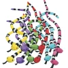 Bright Striped Stuffed Snakes - 12 Pc.<Oriental Trading Best