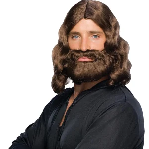 Brown Biblical Beard & Wig<Oriental Trading Discount