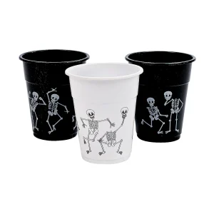 Bulk 50 Ct. Silly Dancing Skeleton Plastic Cups<Oriental Trading Online
