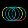 Oriental Trading Glow Assortments*Bulk 50 Pc. Assorted Tri-Color Glow Necklaces