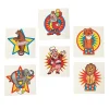 Oriental Trading Temporary Tattoos*Bulk 72 Pc. Big Top Temporary Tattoos