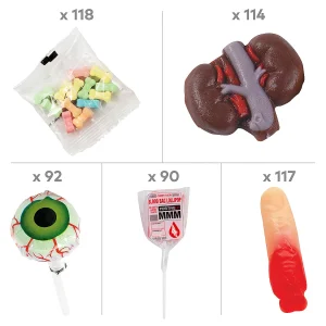 Bulk 531 Pc. Body Parts Halloween Candy Assortment<Oriental Trading Outlet