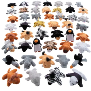 Oriental Trading Stuffed Animals & Plush Toys*Bulk 50 Pc. Bulk Mini Zoo Stuffed Animal Assortment