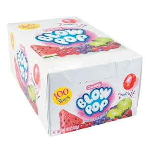 Bulk 100 Pc. Charms® Blow Pops® Box<Oriental Trading Clearance
