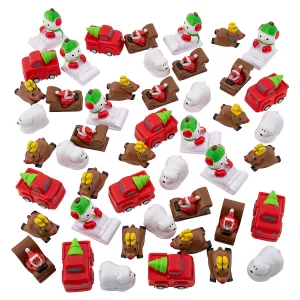 Oriental Trading Toy Cars*Bulk 50 Pc. Christmas Pull-Back Toy Assortment